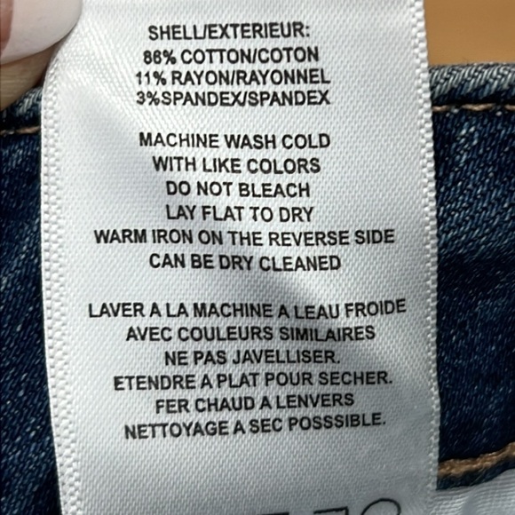 Vigoss /Stitch Fix Thompson Tomboy Jeans Sz 30 Blue Denim Mid Rise NWT - Picture 12 of 15